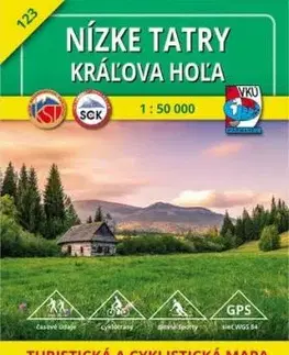 Nízke Tatry - Kráľova hoľa - TM 123 - 1: 50 000
