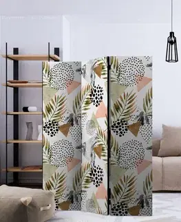Paraván Tropical Geometry Dekorhome
