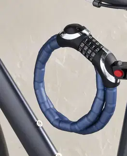 Pancierový káblový zámok s LED
