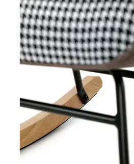 Hojdacie kreslo PW2, patchwork