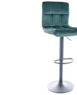 Barová stolička C105 VELVET Signal