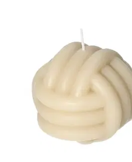 Dekoria Sviečka Zoya 8cm cream, 9 x 8 cm