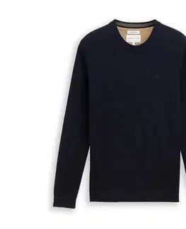 Pletený pulóver Tom Tailor, Knitted Navy Melange