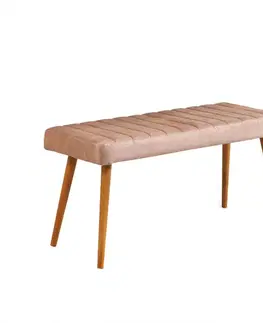 Jedálenský set s rozkladacím stolom a lavicou (3 kusy) Santiago 0900 - Atlantic Pine, Stone