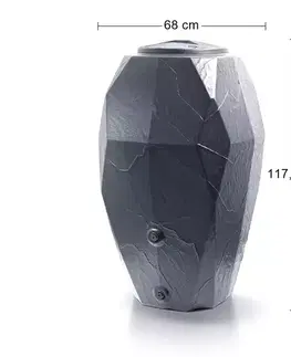 NABBI ION310 plastový sud na dažďovú vodu 310 l antracit