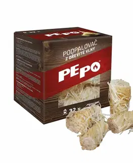 PE-PO Podpaľovač drevitá vlna 32 podpálení