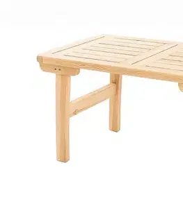 DEOKORK Masívny záhradný stôl z borovice ROMANTIC (32 mm) - rôzne dĺžky 180 cm