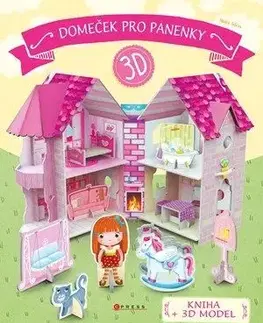 Domeček pro panenky - kniha + 3D model - Valentina Facci