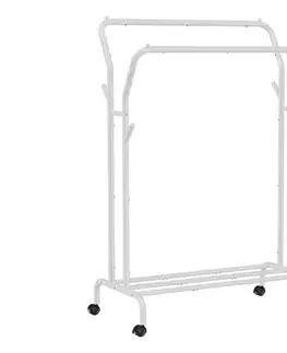 Mobilný stojanový vešiak LINEA biely HSR107W01V1