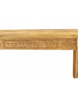 Lavica Manu 175x40 indický masív mango