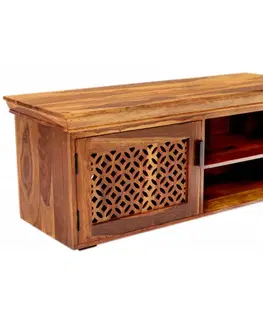 TV stolík Mira 120x50x45 indický masív palisander