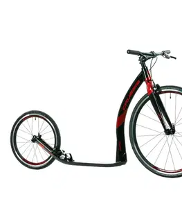Crussis Koloběžka Crussis ROAD 4.2-2 černo-červená 28"/20"