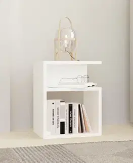 TRINITY nočný stolík/skrinka, biela