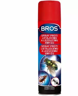 BROS Sprej proti lietajúcemu a lezúcemu hmyzu 400 ml