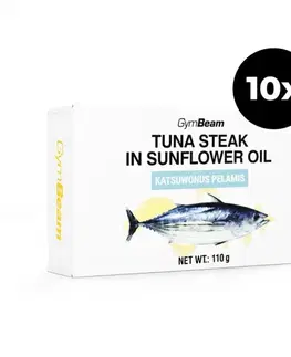 GymBeam Steak z tuniaka v slnečnicovom oleji