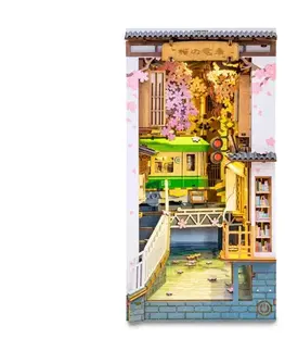 RoboTime Zarážka na knihy miniatúra domčeka Sakurová ulička