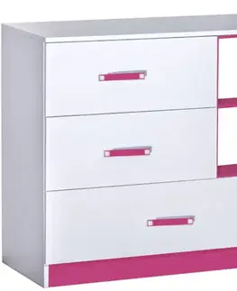 Komoda NR-8 Trafiko 90 ružové