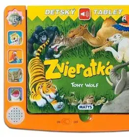 Detský tablet – Zvieratká - Tony Wolf
