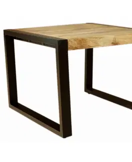 Konferenčný stolík Retro 60x45x60 indický masív mango