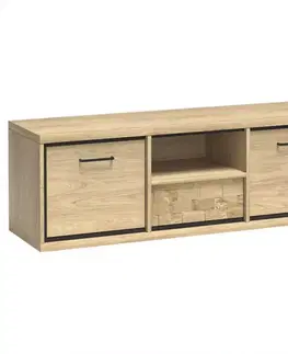TV stolík M12 Mediolan Doska Natural Hikora