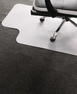 KONDELA Ellie New Typ 9 podlahová ochranná podložka 90x120 cm mliečna