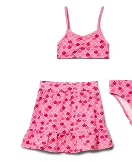 Detské bikiny so sukňou