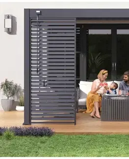 Bioklimatická pergola INTRO PLUS 4x3 m k stene Rojaplast