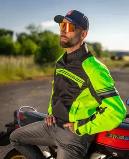 W-TEC Dexter čierno-zelená - XL