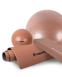 inSPORTline Joga súprava Mocha Mousse