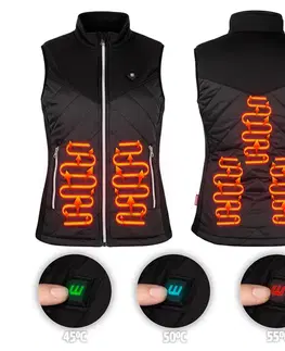 inSPORTline Electronics WARMher čierna - M