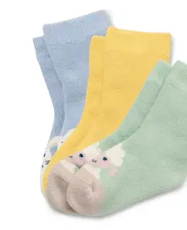 Ponožky z froté pre bábätká, 3 páry