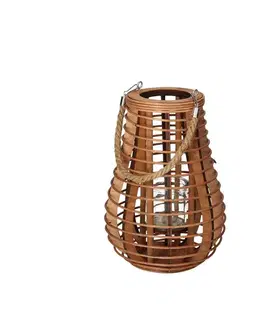 Dekoria Lampáš Vela 33cm natural, 23 x 23 x 33 cm