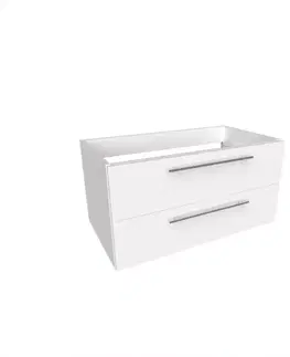 Skrinka Alpha 90 cm 2S biela