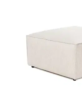 Puf Lora Pouffe - Light Brown