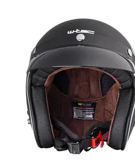 W-TEC Black Heart V541 Black Heart Skull, čierna lesk - S (55-56)
