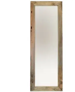 Zrkadlo Devi 60x170 indický masív mango