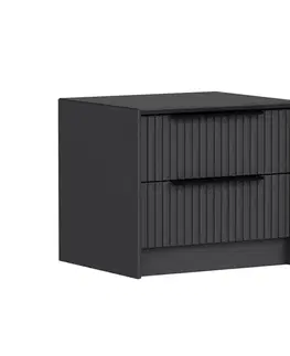 Nočný stolík Kale Luxe Anthracite