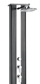 Hanscraft Solárna sprcha DADA s ručnou sprchou (antracit/inox)
