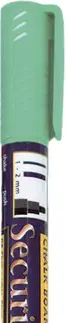 SECURIT Mikro kriedový popisovač, 1 - 2 mm, rôzne farby Červená