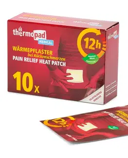 Thermopad: 10 tepelných náplastí na chrbát