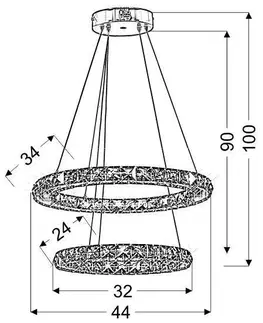 Závesná lampa LORDS LED RGB Candellux