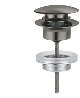 GROHE 65807AL0 - Odtoková súprava pre umývadlá s prepadom grafit 65807AL0