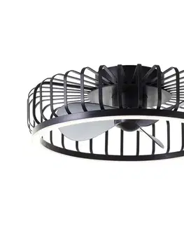 Brilliant - LED stropné svietidlo s látorom CAPO LED/36W/230V čierne + diaľkové ovládanie G80920/06