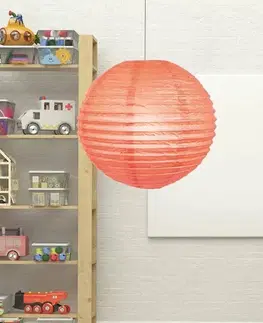 Marhuľová papierová lampiónová guľa 50 cm Cocoon