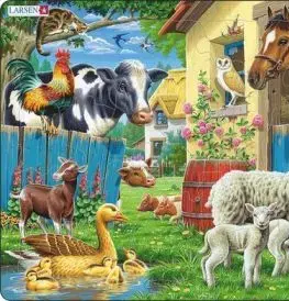 Puzzle Domáce zvieratá Larsen FH23-ZZ