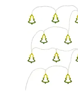  - LED Dekoračný reťaz 10xLED/2xAA 1,6m teplá biela 50002922