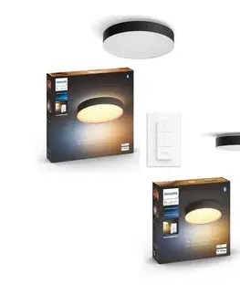 Philips - SADA 1x stmievateľné LED svietidlo Hue ENRAVE 33,5W/230V + 1x stmievateľné svietidlo 9,6W + diaľkový ovládač P4665+P4661