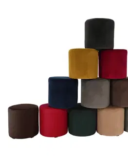 KONDELA Top 45 taburetka modrá