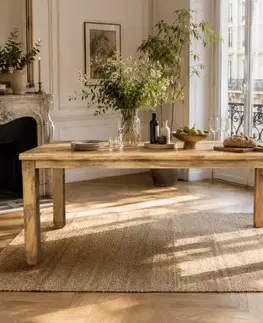 Jedálenský stôl Devi 175x90 indický masív mango