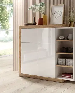 Komoda SINATRA 45 samdal/biela